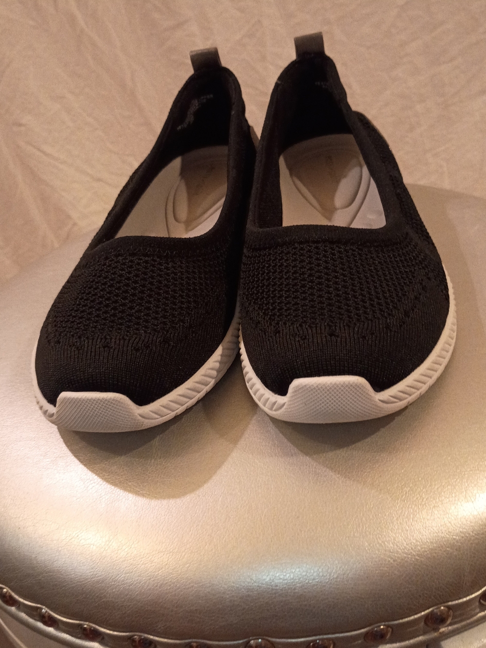 NWT! Easy Spirit Women's Size 12 Glitz 2 Slip On Flats - Picture 12 of 12